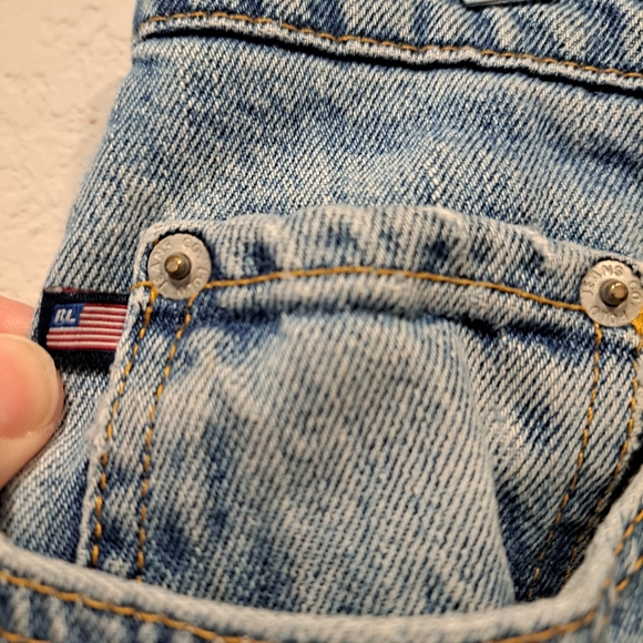 Ralph Lauren Classic denim jeans high rise vintage 100% cotton size 34×30 - Picture 8 of 12